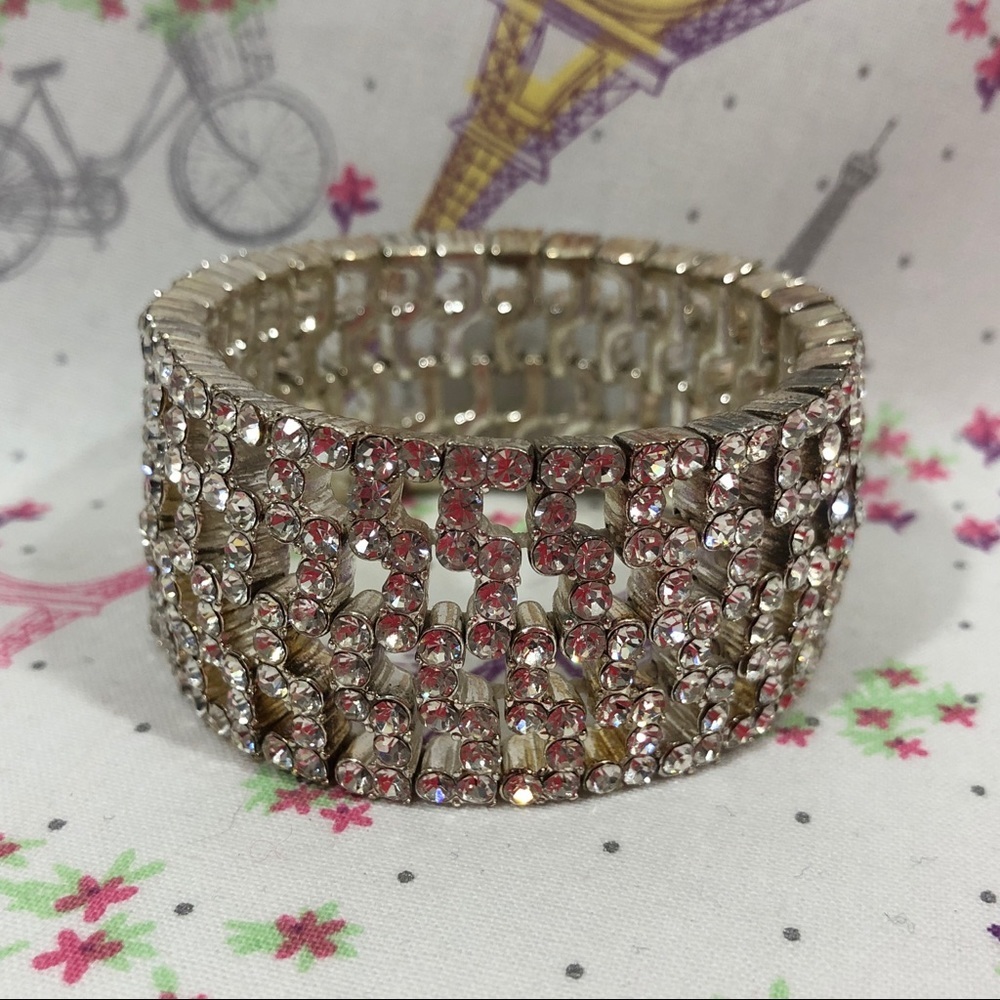 Vtg. Rhinestone bracelet NWOT